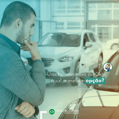 Imagem do post Saiba se é melhor comprar um carro usado, seminovo ou zero km!