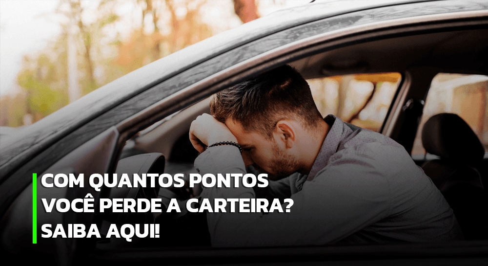 Descubra com quantos pontos você perde a carteira e o que diz a lei!