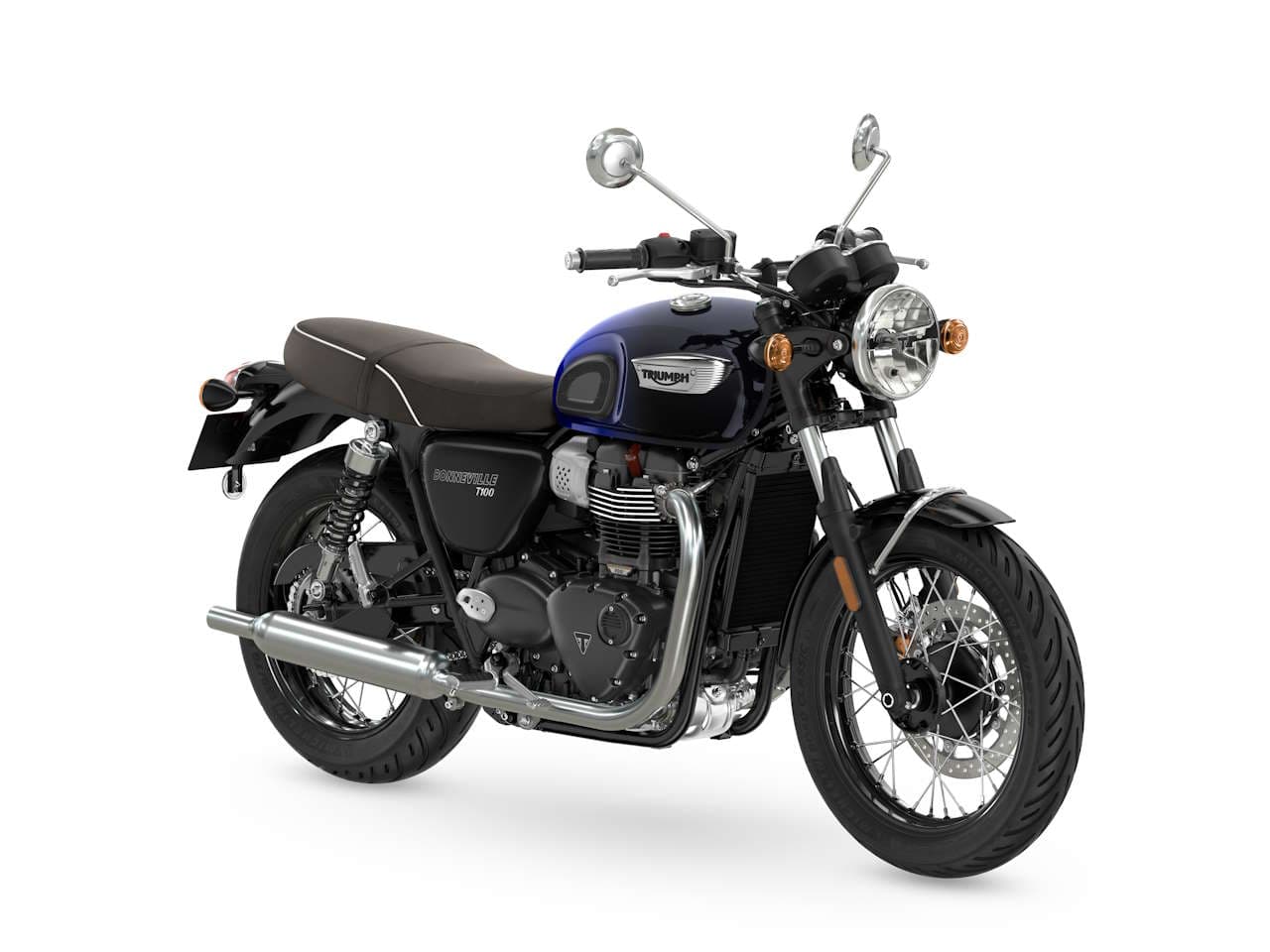 Imagem do post Triumph Bonneville T100 (2022-2025) – Onde o clássico se une ao moderno!