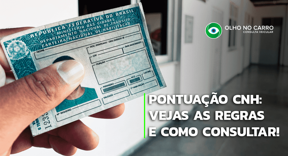 Saiba aqui as regras da pontuação CNH e como consultar essa informação!